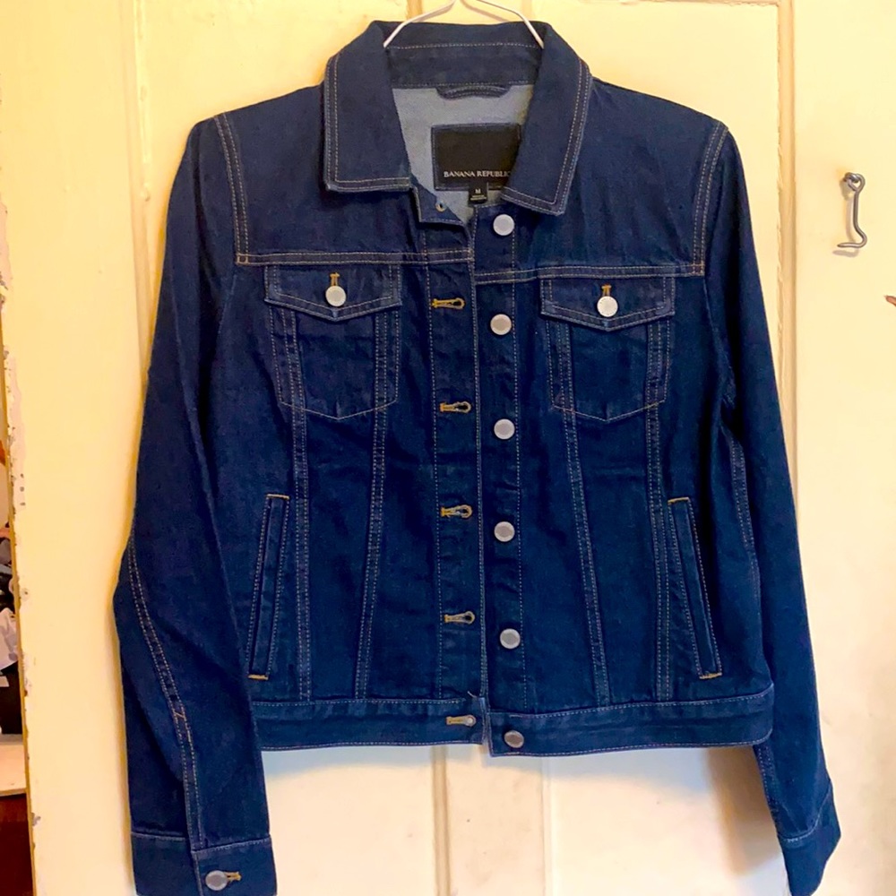 Banana Republic Dark denim jacket size M